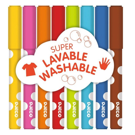 Flomasteriai mažiesiems (8 vnt.)