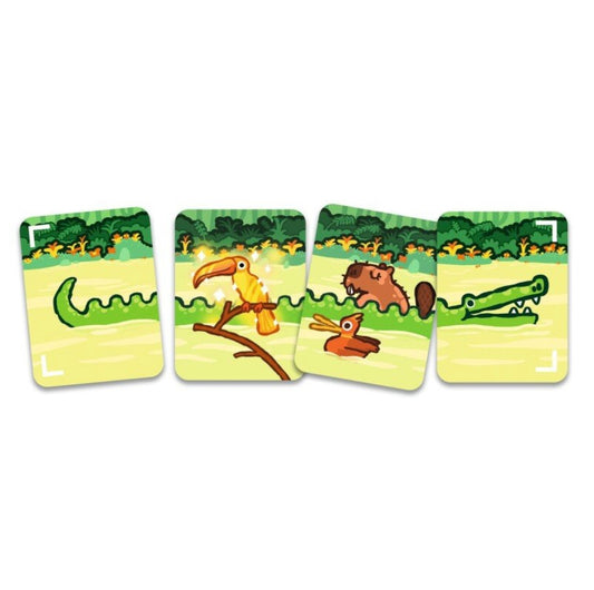 Kortų žaidimas - Krokodilai