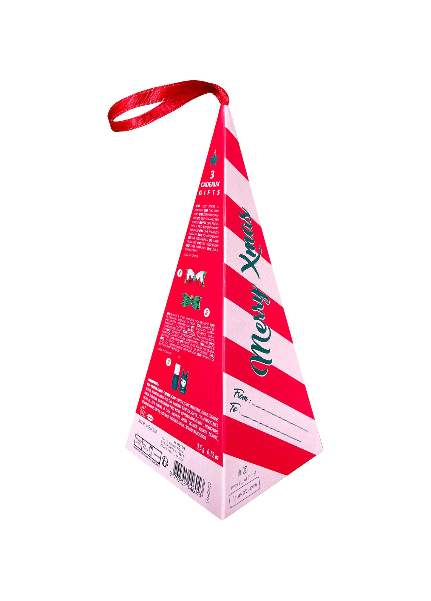 Šventinis dovanų rinkinys - „Bunny Xmas Cone“