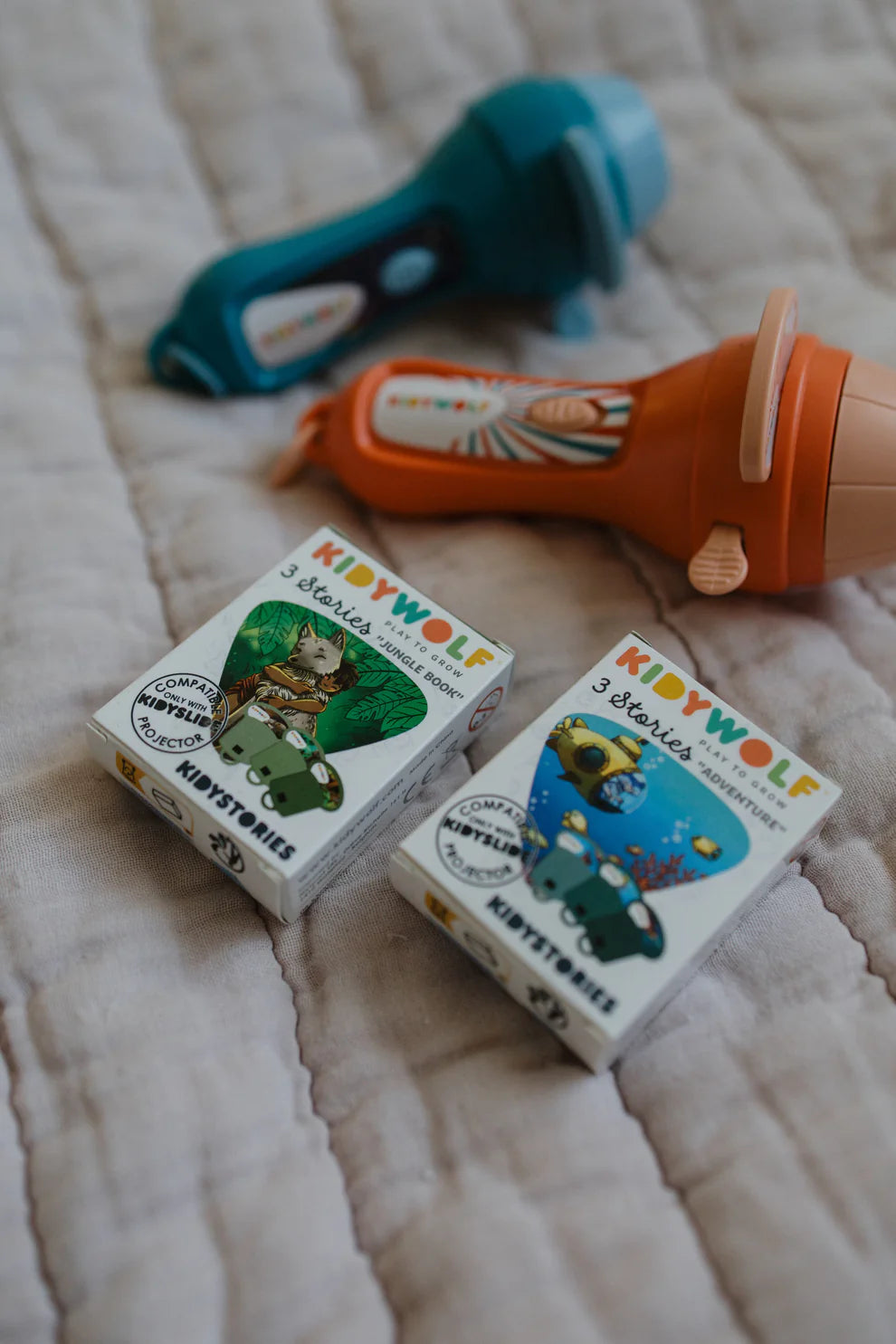 „Kidystories” pasakų priojektoriaus papildymai - KIDYSLIDE