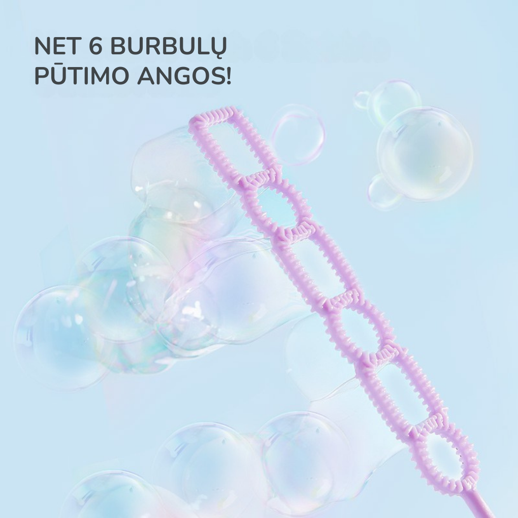 Mideer - Magiška burbulų lazdelė Zuikis, 177ml