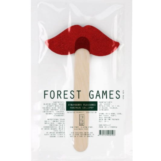 Veganinis braškinis ledinukas - „Ūsai“