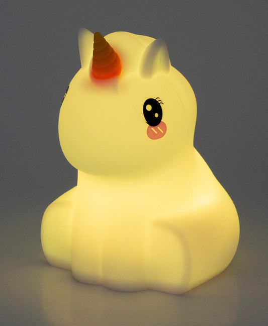 Naktinė lemputė - Vienaragis (keičia spalvas)