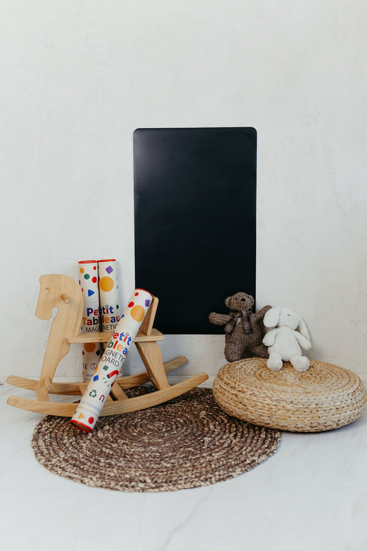 Magnetic board for children - Arche - Beige checkered