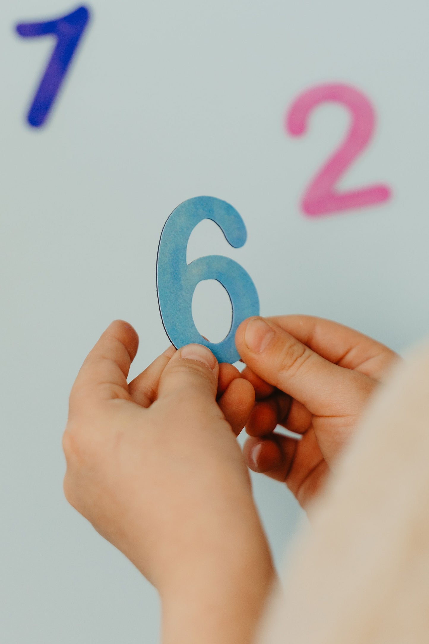 Magnetic board for children - Arche - Beige checkered