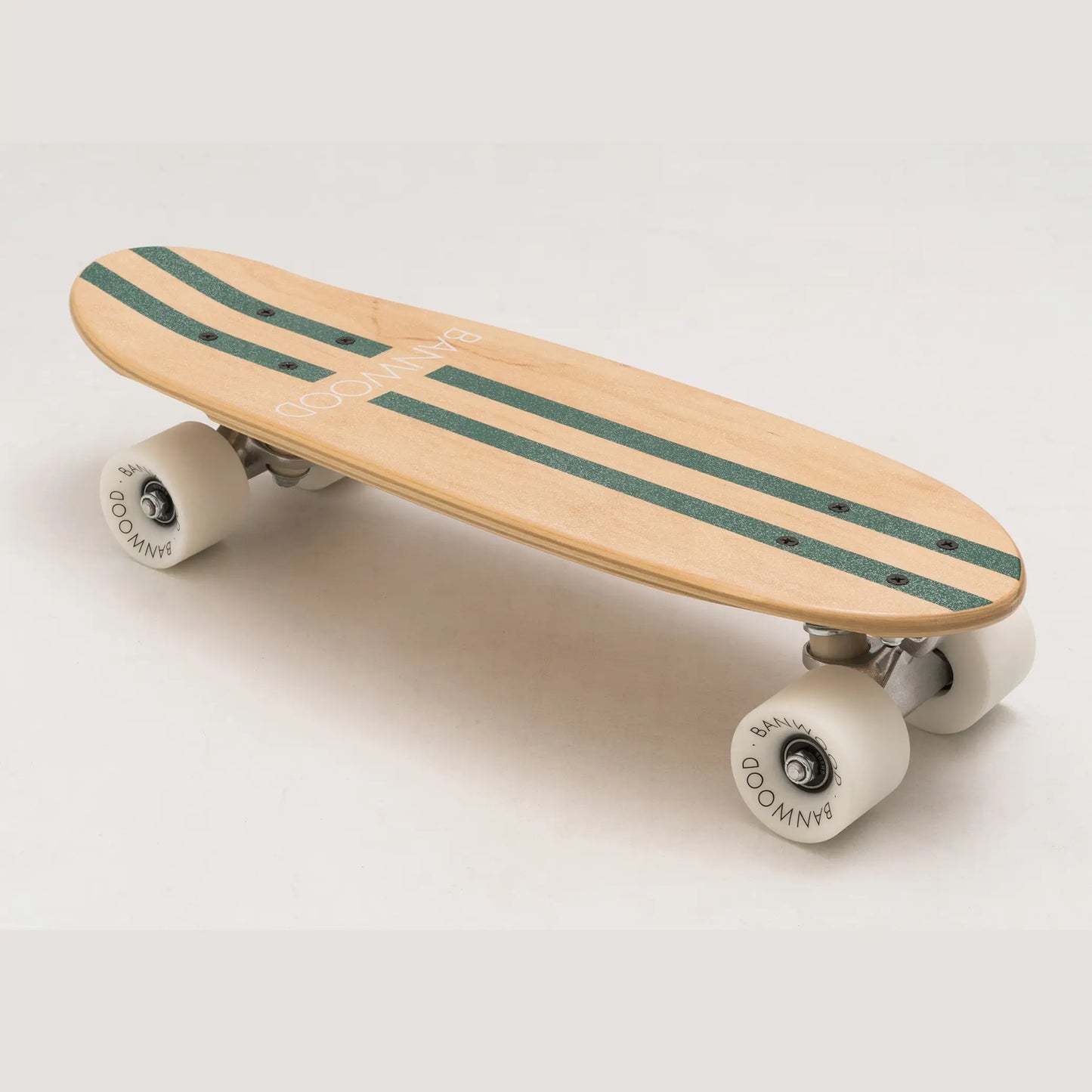 Banwood vaikiška riedlentė - Green vaikiška cruiser riedlentė su natūralaus klevo lenta ir neslidžia danga.