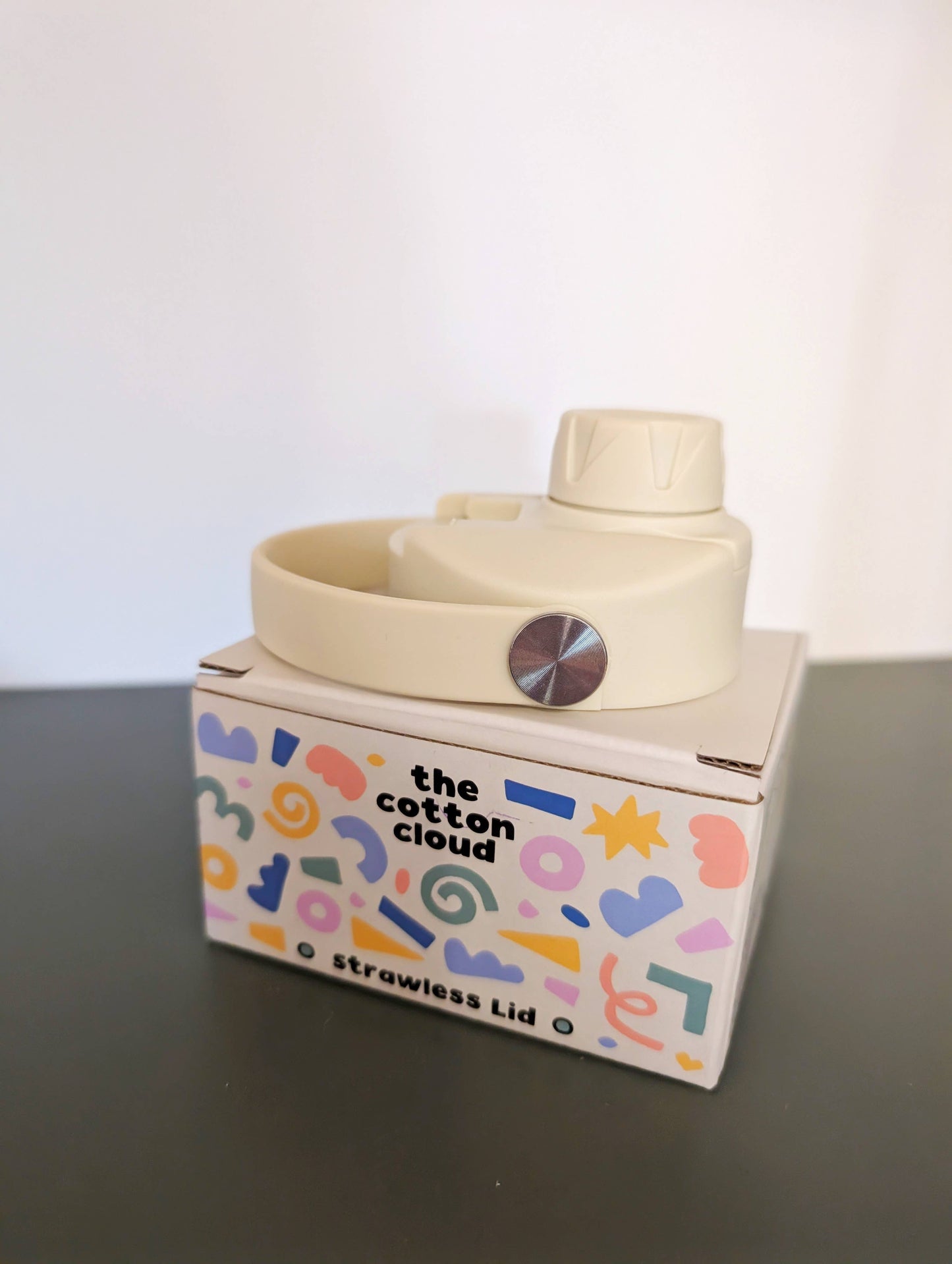 The Cotton Cloud - dangtelis be šiaudelio nerūdijančio plieno gertuvėms