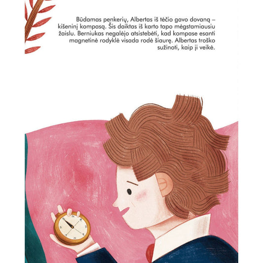 Knyga - Mažų žmonių DIDELĖS SVAJONĖS - ALBERT EINSTEIN - LE KUKU