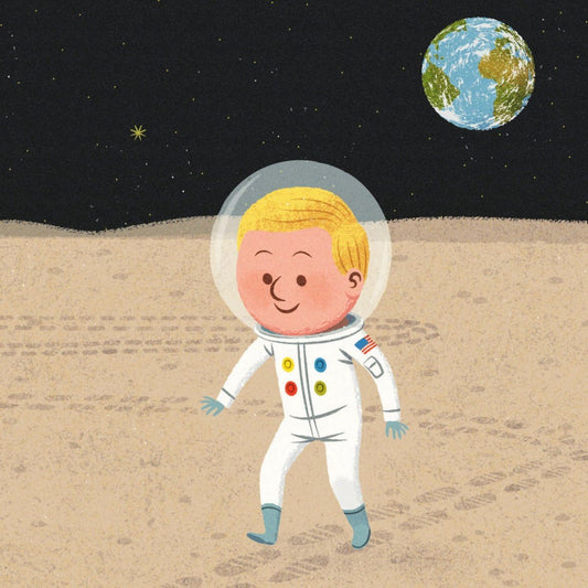Knyga - Mažų žmonių DIDELĖS SVAJONĖS - NEIL ARMSTRONG - LE KUKU