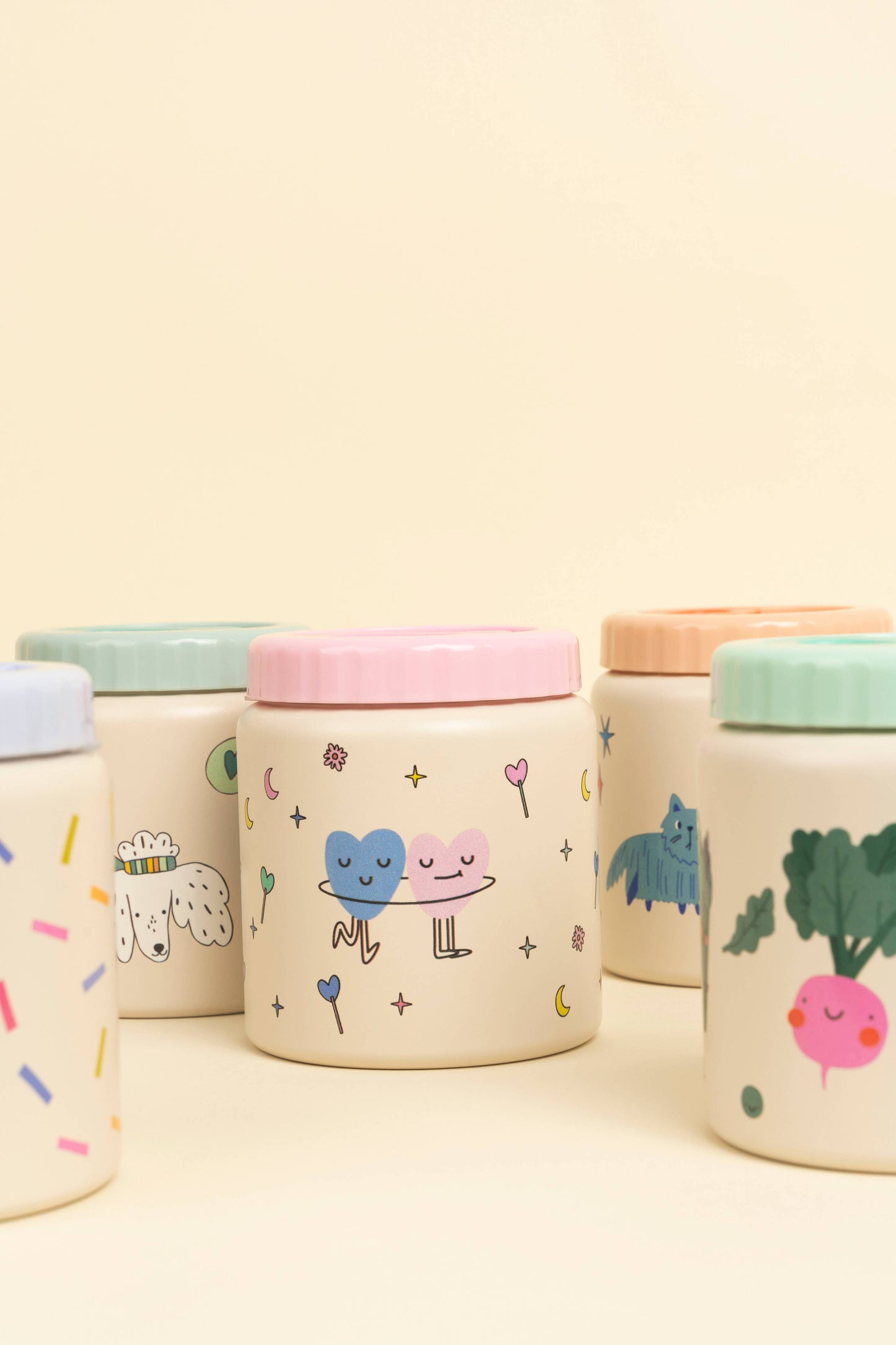 The Cotton Cloud - termo maisto indelis - Meowtiful Cats 500ml