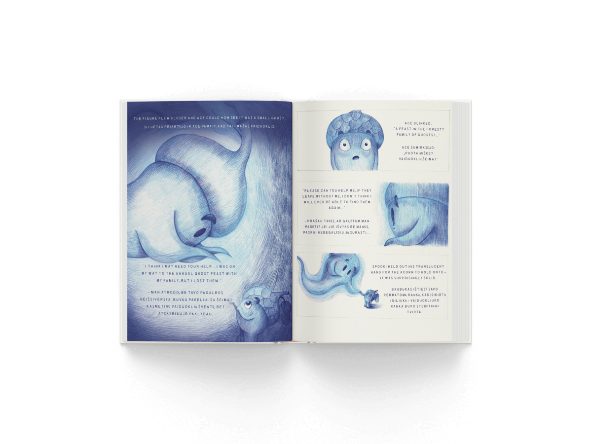 Ace ir Šauniosios Šventės - dvikalbė skaitymo knyga (LT/ENG)