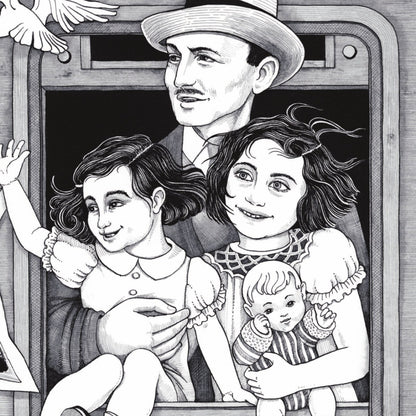 Knyga - Mažų žmonių DIDELĖS SVAJONĖS - ANNE FRANK