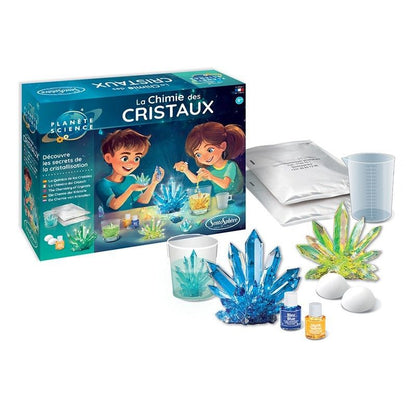 Sentosphère - Kristalų auginimo rinkinys - La Chimie des Cristaux