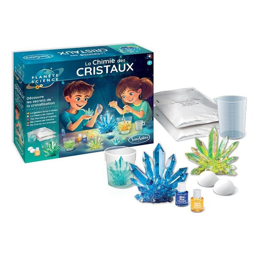 Sentosphère - Kristalų auginimo rinkinys - La Chimie des Cristaux