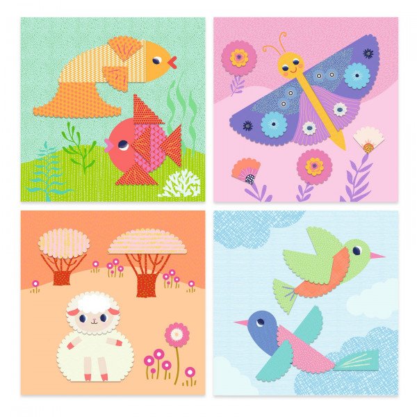 Karpymo kūrybinis rinkinys - koliažai