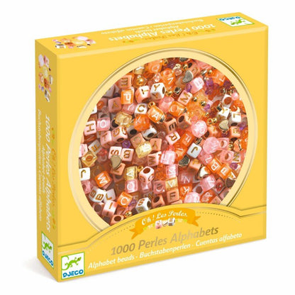 Abėcėlės karoliukai – Auksas