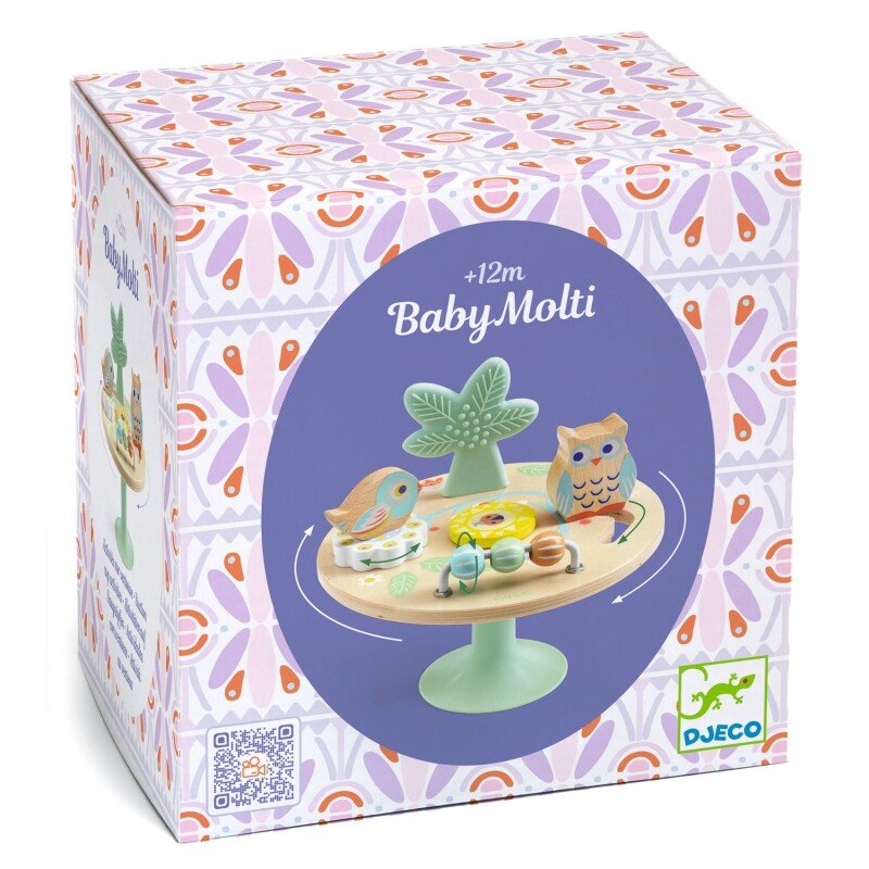 DJECO BabyMolti veiklos žaislas su siurbtuku