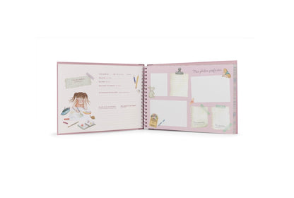 Moulin Roty - Mokyklinių prisiminimų albumas (36 psl.) „Les Rosalies“