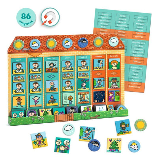 DJECO - Edukacinis žaidimas - Mano savaitė