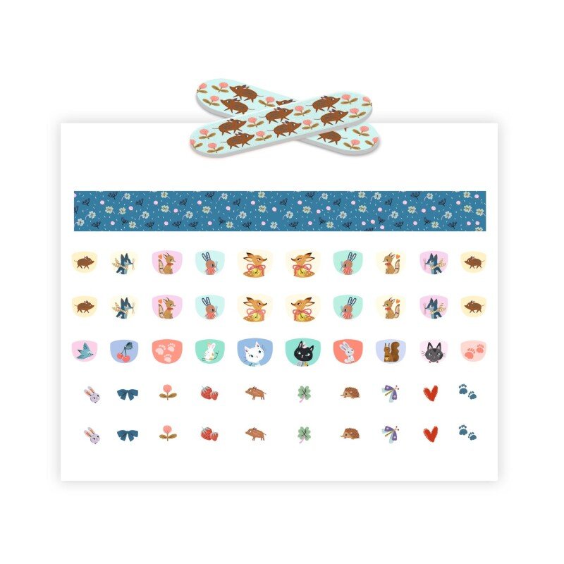 Nagų lipdukai - Mieli gyvunėliai