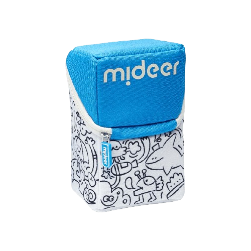 Mideer - Akriliniai markeriai su teptukiniu antgaliu spalvinimo dėkle - 24 spalvos