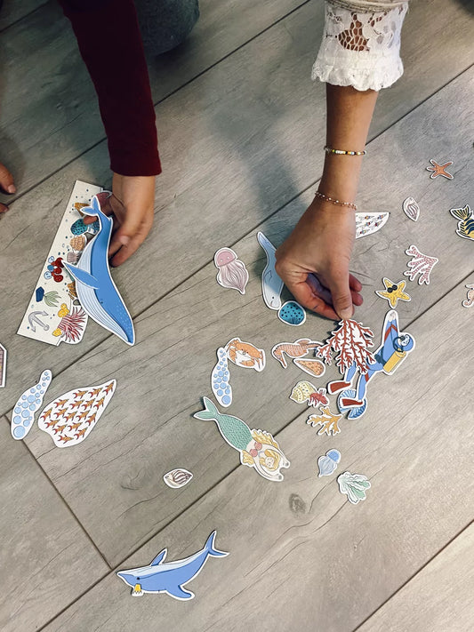 FERFLEX magnetai JEU DE MAGNETS - SOUS L'OCÉAN