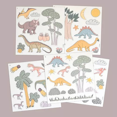 FERFLEX magnetai JEU DE MAGNETS - DINOSAURES