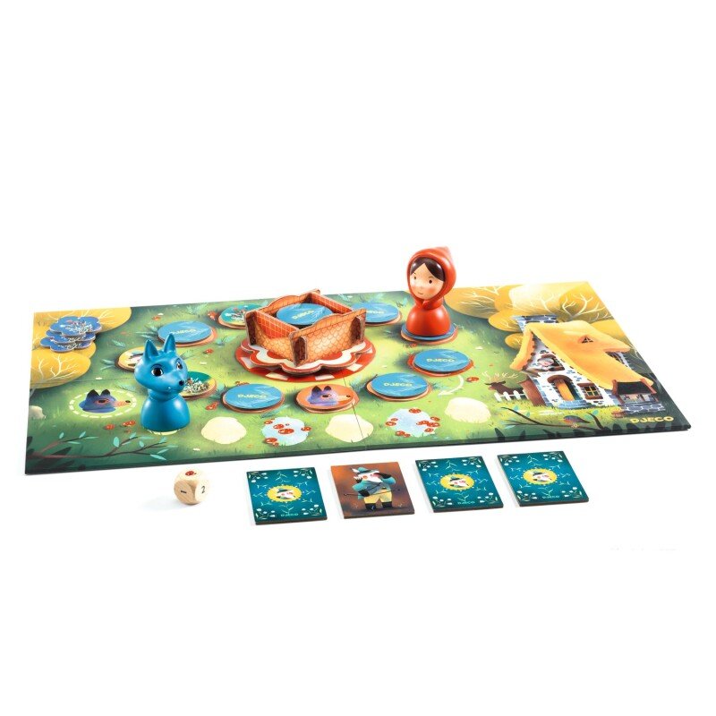 Žaidimas - Raudonkepuraitė miške