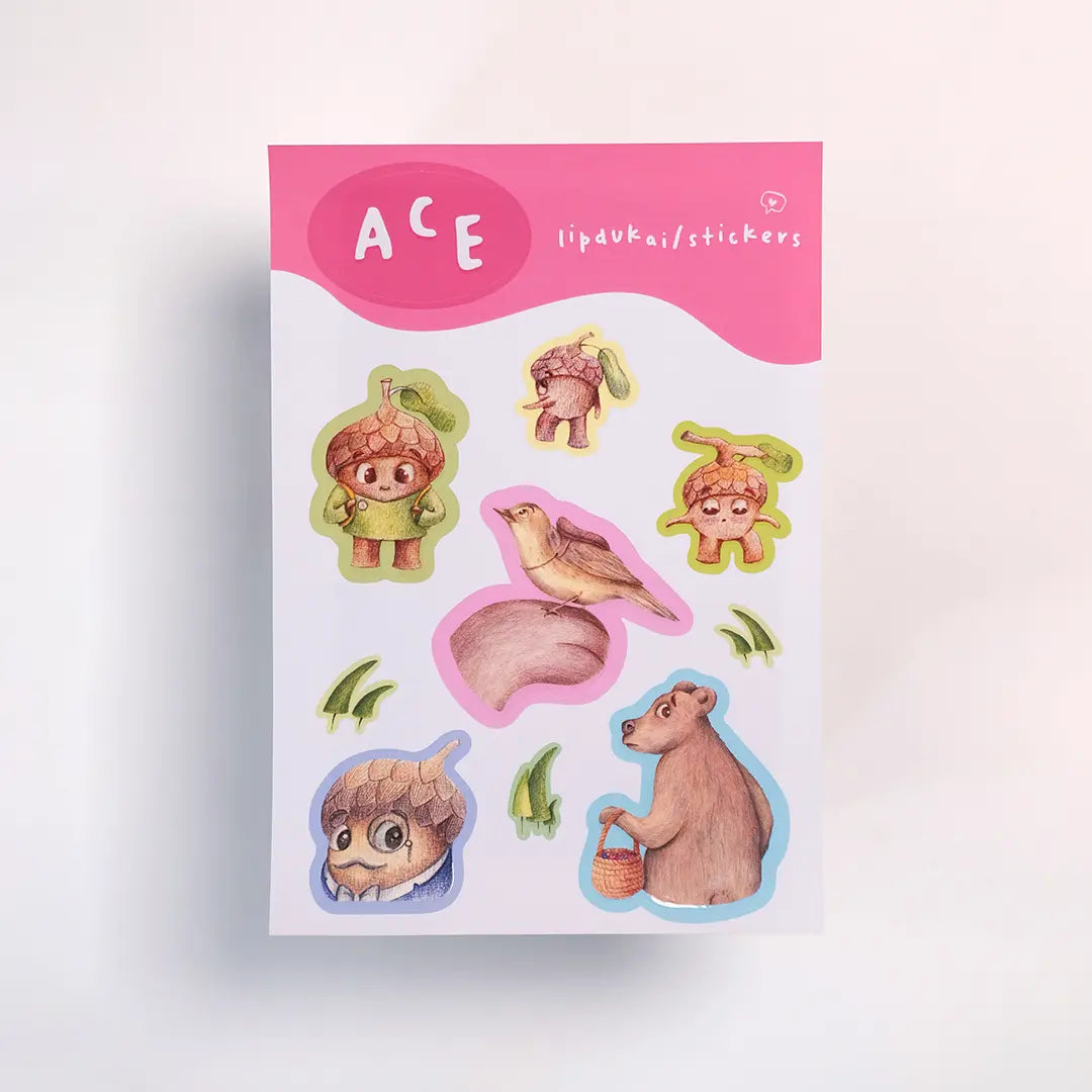 Ace - Lipdukų rinkinys