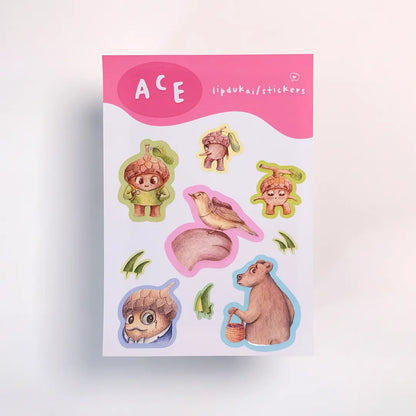 Ace - Lipdukų rinkinys