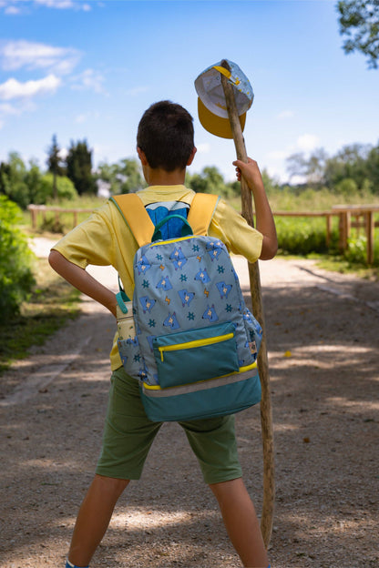 The Cotton Cloud - kuprinė į mokyklą - A4 Backpack Funky Dogs