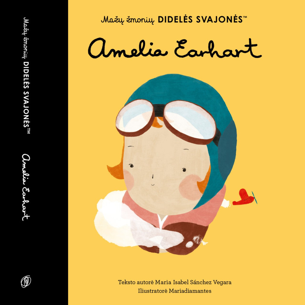 Knyga - Mažų žmonių DIDELĖS SVAJONĖS - AMELIA EARHART