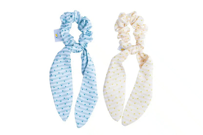 The Cotton Cloud - Plaukų gumyčių rinkinys - Scrunchie (2 modeliai)