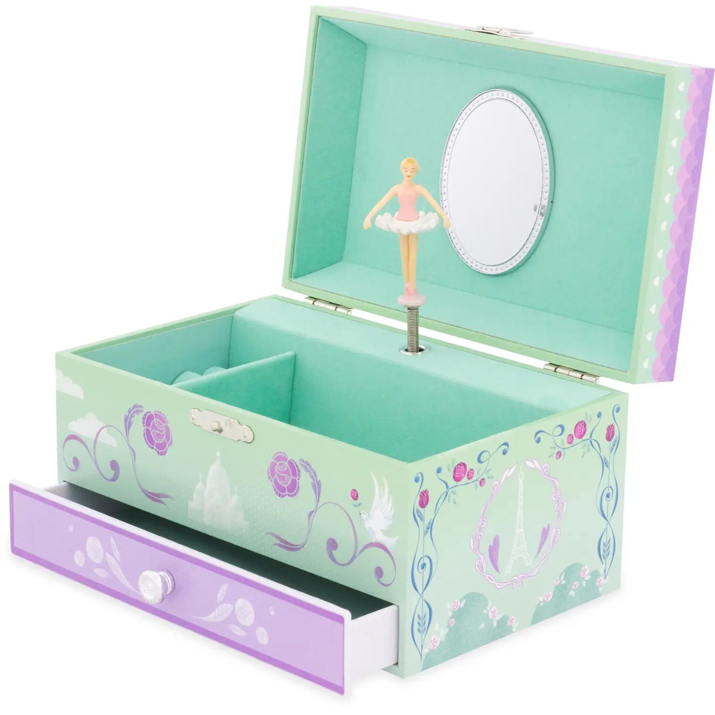 Muzikinė dėžutė - Paryžius Pavasarį (1 stalčiukas)