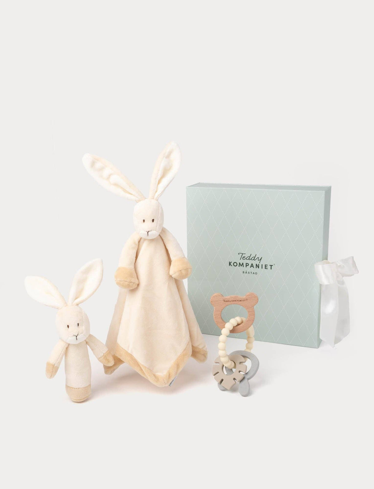 Teddykompaniet - Diinglisar dovanų rinkinys kūdikiui - Bunny