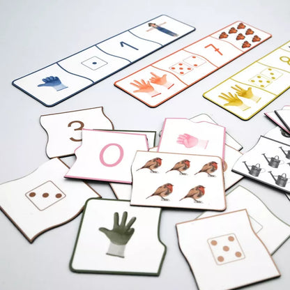 FERFLEX magnetai Magnetic puzzle - I'm learning to count