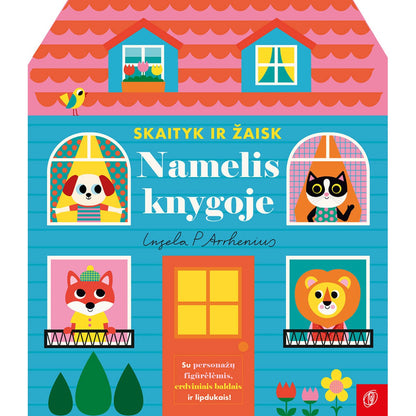 Išlankstoma knyga-žaidimas - Namelis knygoje