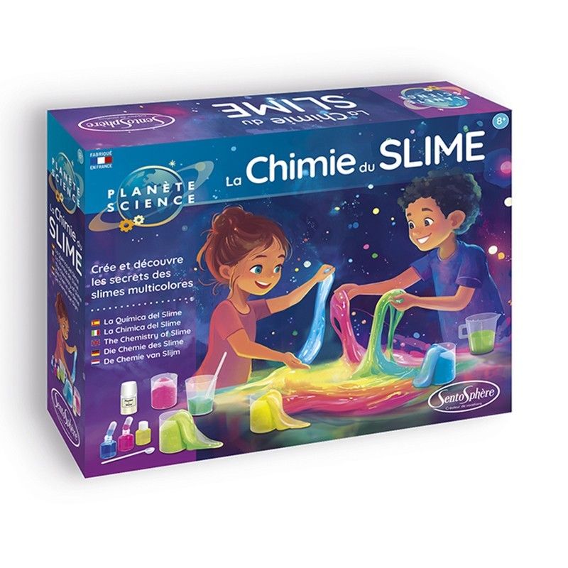 Sentosphère - Secrets of Slime - scientific kit - La Chimie du Slime