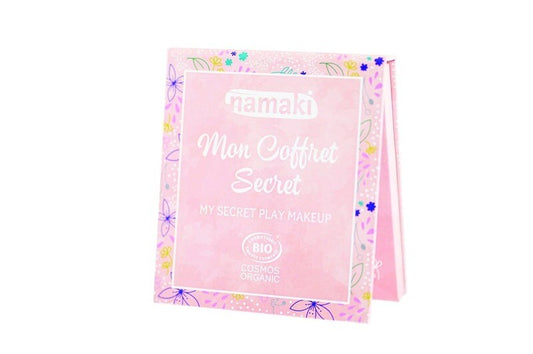 NAMAKI cosmetics - kosmetikos rinkinys -Mon Coffret Secret - 7 fards à paupière