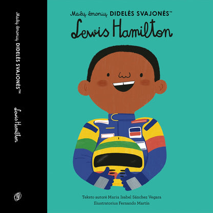 Knyga - Mažų žmonių DIDELĖS SVAJONĖS - LEWIS HAMILTON