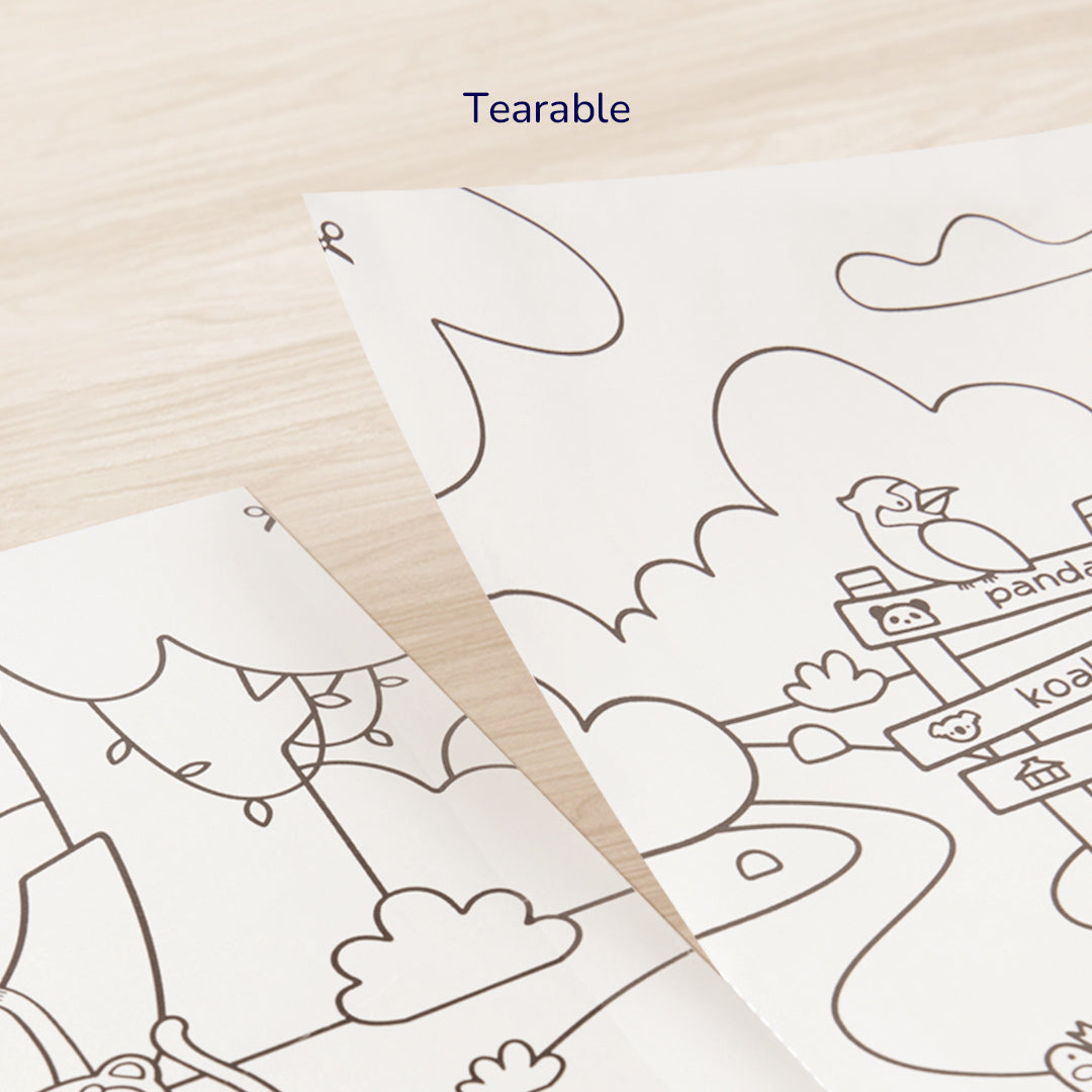 Mideer - Lipnus spalvinimo rulonas Nuostabūs dinozaurai