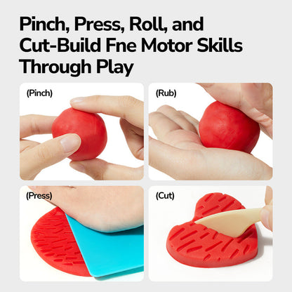 Mideer - MODELINO LIPDYMO RINKINYS – TEKSTŪROS