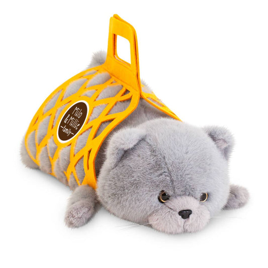 Milo & Millie pliušinis žaislas, Milo pilkas katinas (56 cm)-0+