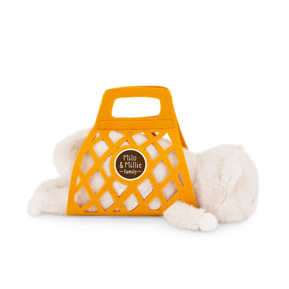Milo & Millie pliušinis žaislas, Milo baltasis katinas (35 cm) — nuo 0 m.