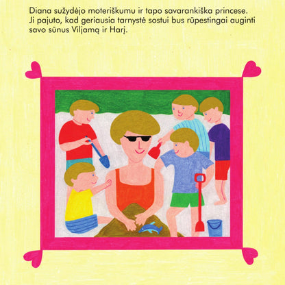 Knyga - Mažų žmonių DIDELĖS SVAJONĖS - PRINCESĖ DIANA