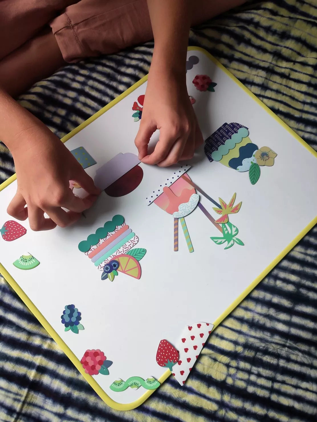 Ma Cabane à Rêves - magnetinis žaidimas - magnetai - Magnetic Game - Cupcake
