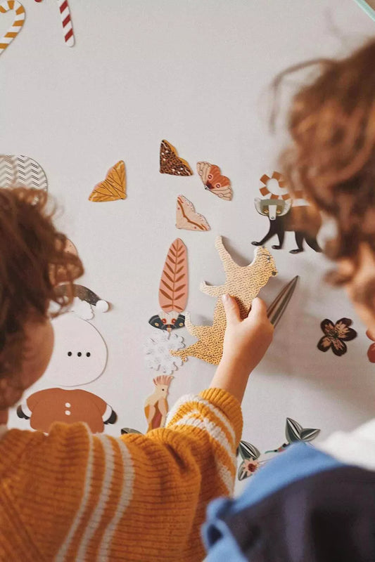 Ma Cabane à Rêves - magnetinis žaidimas - magnetai -  Jungle Animal Magnets