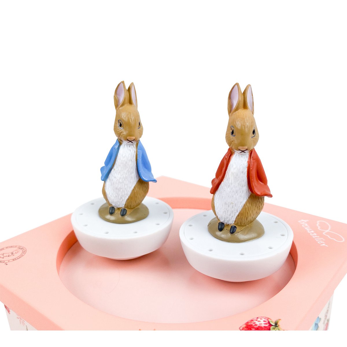 Trousselier muzikinė dėžutė - BOITE À MUSIQUE DANCING PETER RABBIT© Rose