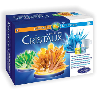 Sentosphère - Kristalų auginimo rinkinys - La Chimie des Cristaux