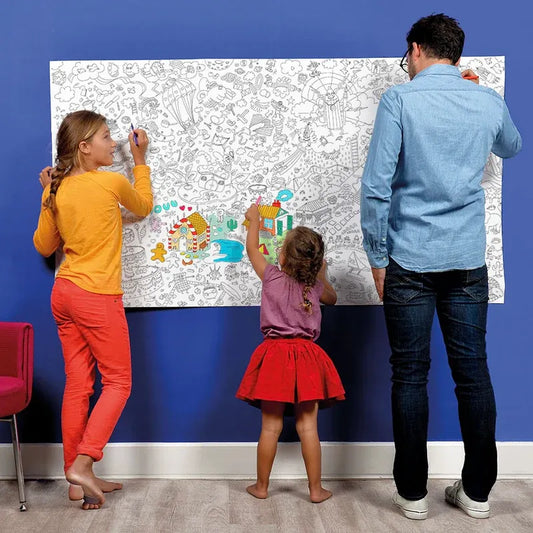 OMY - XXL spalvinimo plakatas